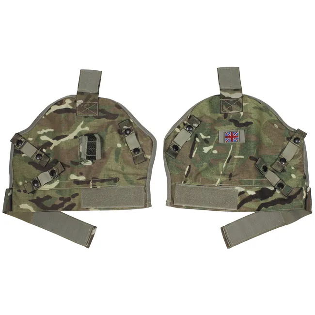 Brit. Oberarmteil, für Cover-, Body-Armour, MTP tarn, gebr.