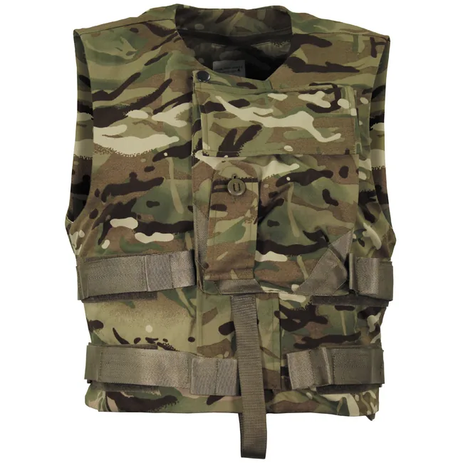 Brit. Cover-Combat-Weste, MTP, gebr.