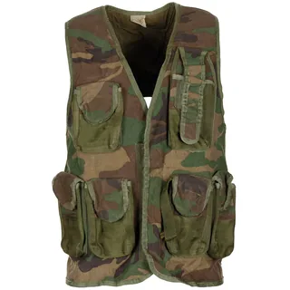 Türk. Tactical Weste, woodland, gebr.