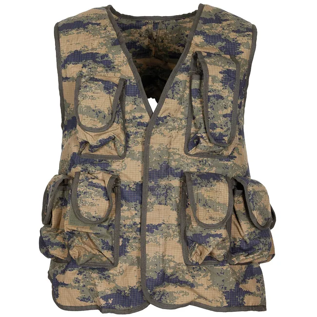 Türk. Tactical Weste, M2008, Air Force, gebr.