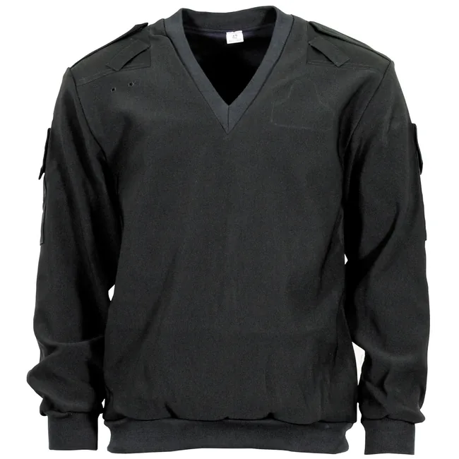 Brit. Pullover, petrol, Polizei, winddicht, gebr.