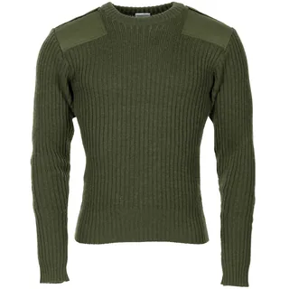 Brit. Kommando Pullover, oliv, gebr.