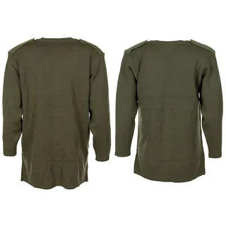 Brit. Kommando Strickweste, DAMEN, oliv, gebr.