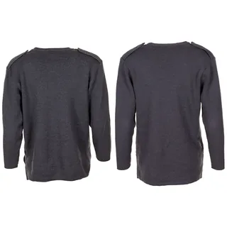 Brit. Kommando Strickweste, DAMEN, blau/grau, gebr.