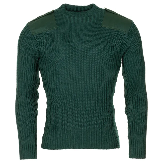 Belg. Kommando Pullover, grün, neuwertig
