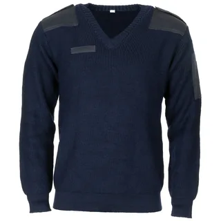 Holl. Pullover, blau, V-Ausschnitt, gebr.