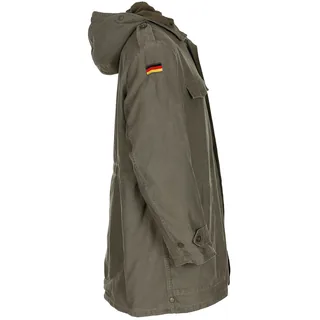 BW Parka, mit Futter, oliv, gebr.