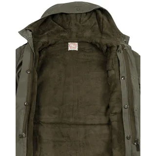 BW Parka, mit Futter, oliv, gebr.