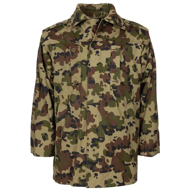 Rumän. Parka, tarn M 94, mit Futter, Kapuze, neuw.