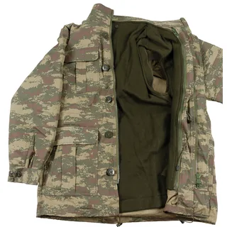 Türk. Feldparka, Rip Stop, M2008, mit Futter, gebr.