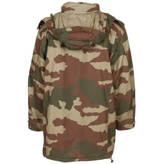 Türk. Feldparka, Rip Stop, woodland, mit Futter, gebr.