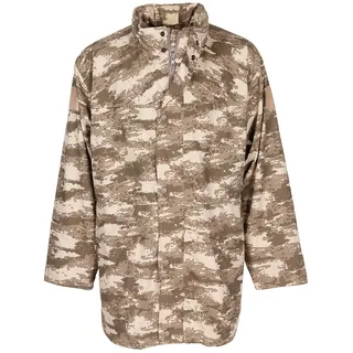Türk. Feldparka, Rip Stop, M2021,desert, m. Futter, gebr.