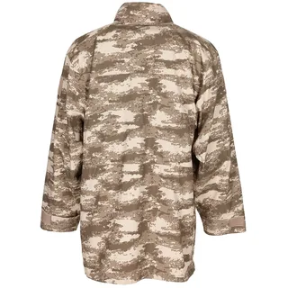 Türk. Feldparka, Rip Stop, M2021,desert, m. Futter, gebr.