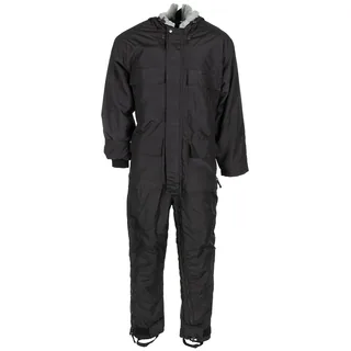 Brit. Technikeroverall, "ECW", schwarz, Rip Stop, gebr.