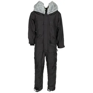 Brit. Technikeroverall, "ECW", schwarz, Rip Stop, gebr.