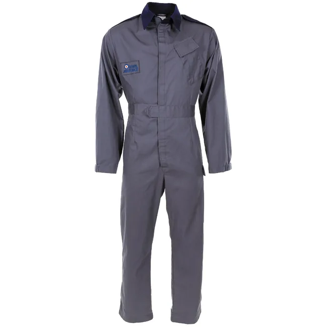 Brit. Arbeitskombi, grau/blau, "ROYAL AIRFORCE", gebr.