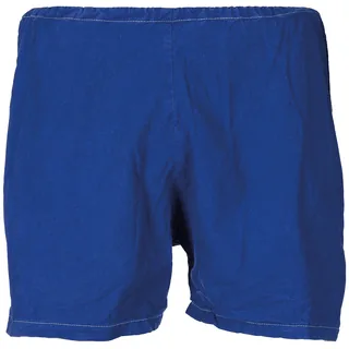Schwed. Sporthose, kurz, blau, gebr.