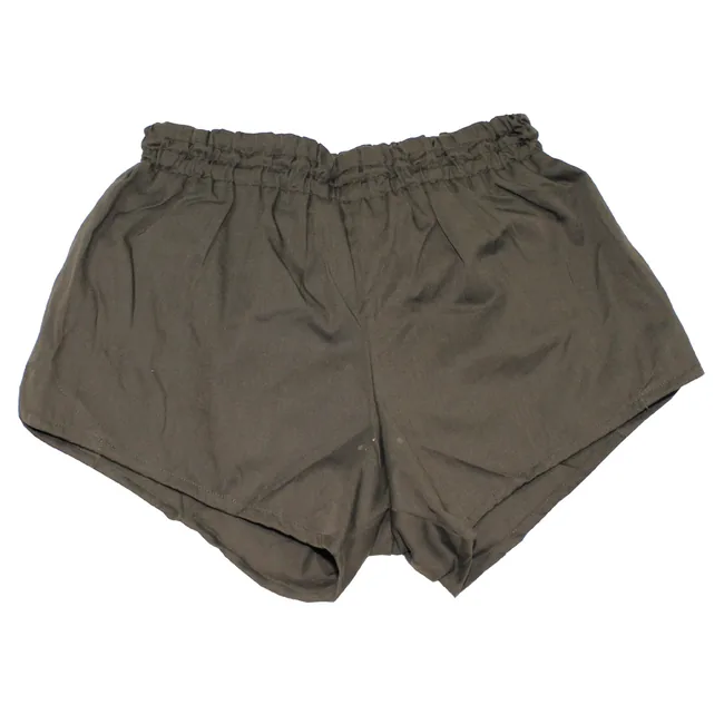 Österr. Sporthose, mit Innenhose, oliv, neuwertig