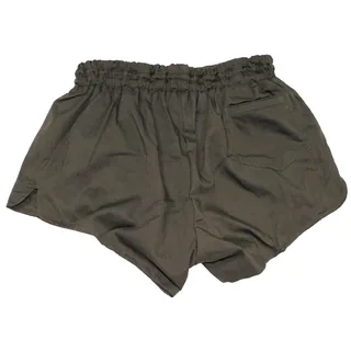 Österr. Sporthose, mit Innenhose, oliv, neuwertig