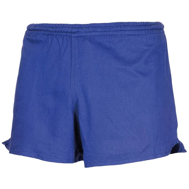 BW Sporthose, kurz, blau, gebr.