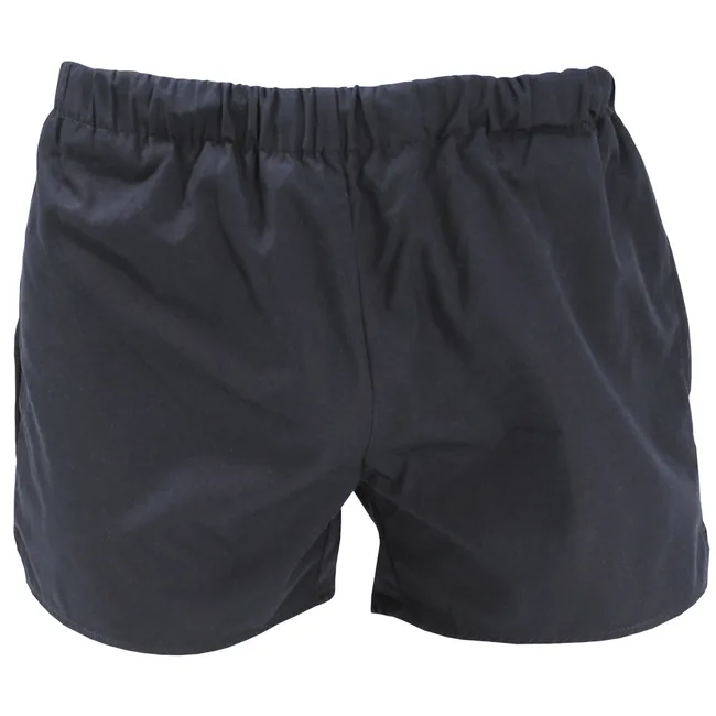 Brit. Sporthose, blau, kurz, mit Innenfutter, gebr.