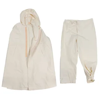 Chin. Schneetarnanzug, Hose und Poncho, neuw.