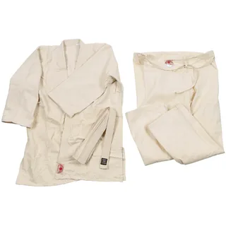 Ital. Judo Anzug, natur, (Jacke, Hose u. Gürtel), neuw.
