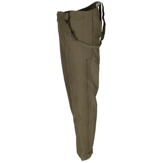 Österr. Regenhose, oliv, Goretex, gebr., repariert