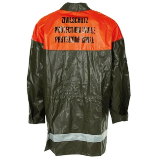 Schweiz. Regenjacke, oliv, "Zivilschutz", neuw.