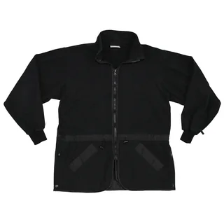 Brit. Regenjacke, schwarz, mit Fleeceinnenjacke, gebr.