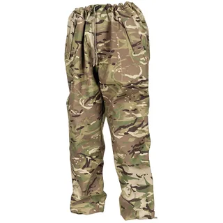 Brit. Nässeschutzhose, Combat, MTP tarn, gebr.