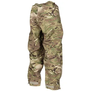 Brit. Nässeschutzhose, Combat, MTP tarn, gebr.