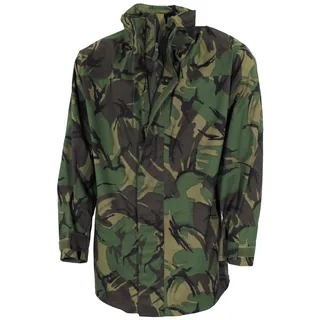 Brit. Nässeschutzjacke, DPM tarn, gebr.
