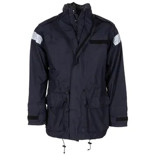 Brit. Nässeschutzjacke, RN, blau, gebr.
