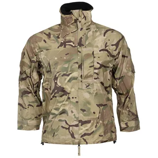 Brit. Nässeschutzjacke, "Lightweight" MTP tarn, gebr.