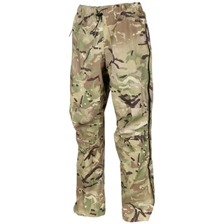 Brit. Nässeschutzhose, "Lightweight" MTP tarn, gebr.