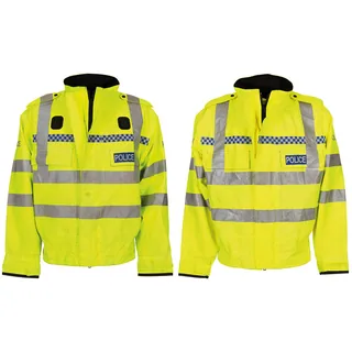 Brit. Signalblouson, gelb, gebr.