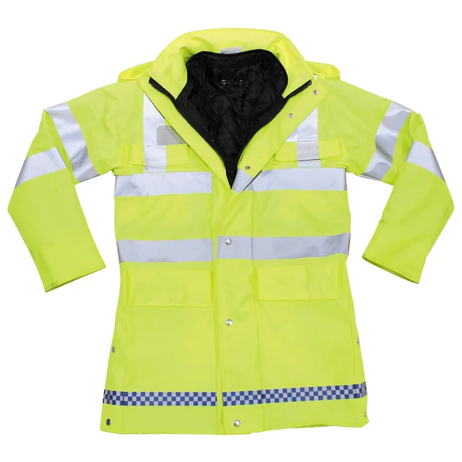 Brit. Signaljacke, gelb, div., Modelle, RV-Steppfutter, gebr.