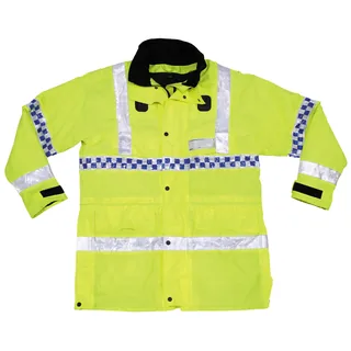 Brit. Signaljacke, gelb, div., Modelle, RV-Steppfutter, gebr.