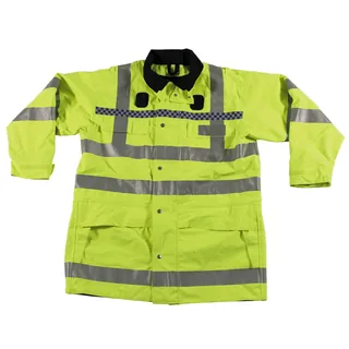 Brit. Signaljacke, gelb, div., Modelle, gefüttert, gebr.