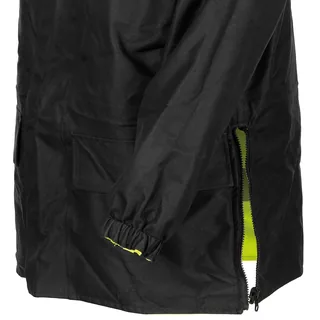 Brit. Signaljacke, wendbar, gelb/schwarz, gebr.