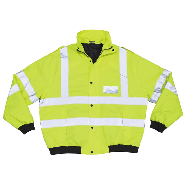 Brit. Signalblouson, gelb, Nässeschutz, gefüttert, gebr.