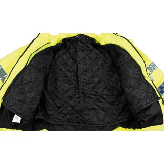 Brit. Signalblouson, gelb, Nässeschutz, gefüttert, gebr.