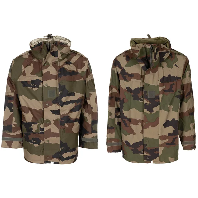 Franz. Nässeschutzjacke, CCE camo, 3-Lagen-Lam., neuw.