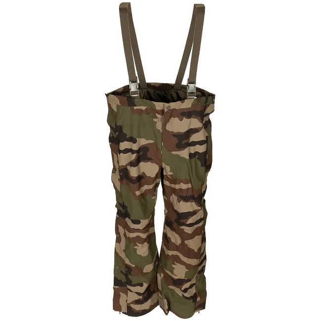 Franz. Nässeschutzhose, CCE camo, 3-Lagen-Lam., neuw.