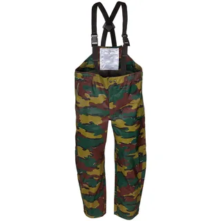 Belg. Nässeschutzhose, tarn, 3-Lagen-Lam., gebr.