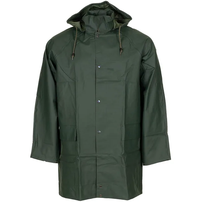 Belg. Regenjacke, oliv, neuw.