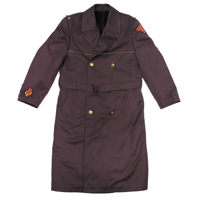 SK Uniformmantel, bordeaux, "Militärorchester", gebr.
