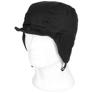 Holl. Wintermütze, schwarz, "Cold Weather", gebr.