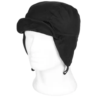 Holl. Wintermütze, schwarz, "Cold Weather", gebr.